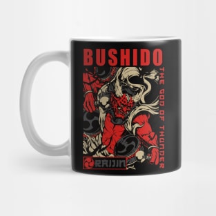 Bushido the God of Thunder Mug